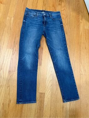 GAP Medium Wash Slim Straight Jeans